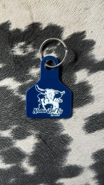 NBTR Tag Duplicate Ear Tag Key Chain